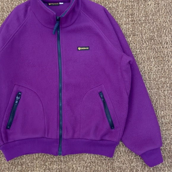 Vintage 90s Dreimar Fleece Jacket Full Zipper - Picture 6 of 16